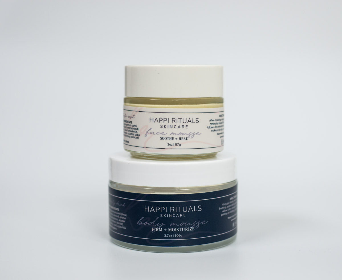 face and body moisturizer, tallow and plant-based oils, clean and natural skincare, non-toxic and chemical free, all natural skin health skin barrier for eczema, rosacea, inflammation, acne scars, ultra-moisturizing, bioavailable skincare